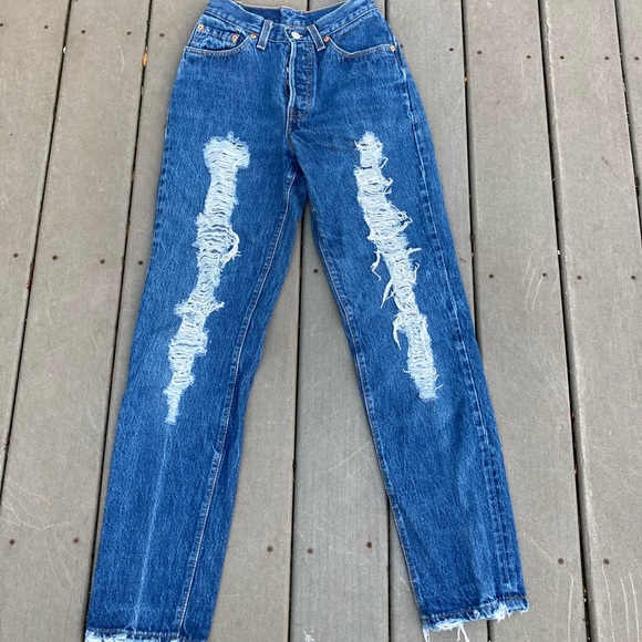 Levi's Denim - Vintage Distressed 501 Levi’s